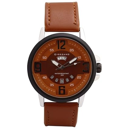 Analog Brown Dial Mens Watch-C1055-01
