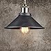 CLAXY Ecopower Industrial Mini Ceiling Light Bronze Semi-Flush Mount Ceiling Light Fixture