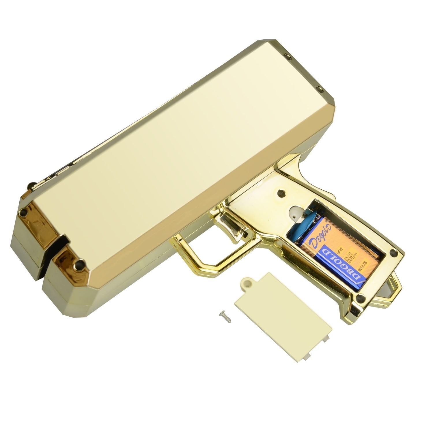 Ddgg Make It Rain Money Gun Cash Cannon Cash Gun Funny Party Game Pistol Toy Gold Gun - 