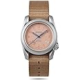 BODERRY Men's Watch Titanium Automatic Field Watch 40mm Military Watch Day Date Function 100M Waterproof with Nylon Strap Japanese Mechanical Movement & Screw Down Crown—Voyager