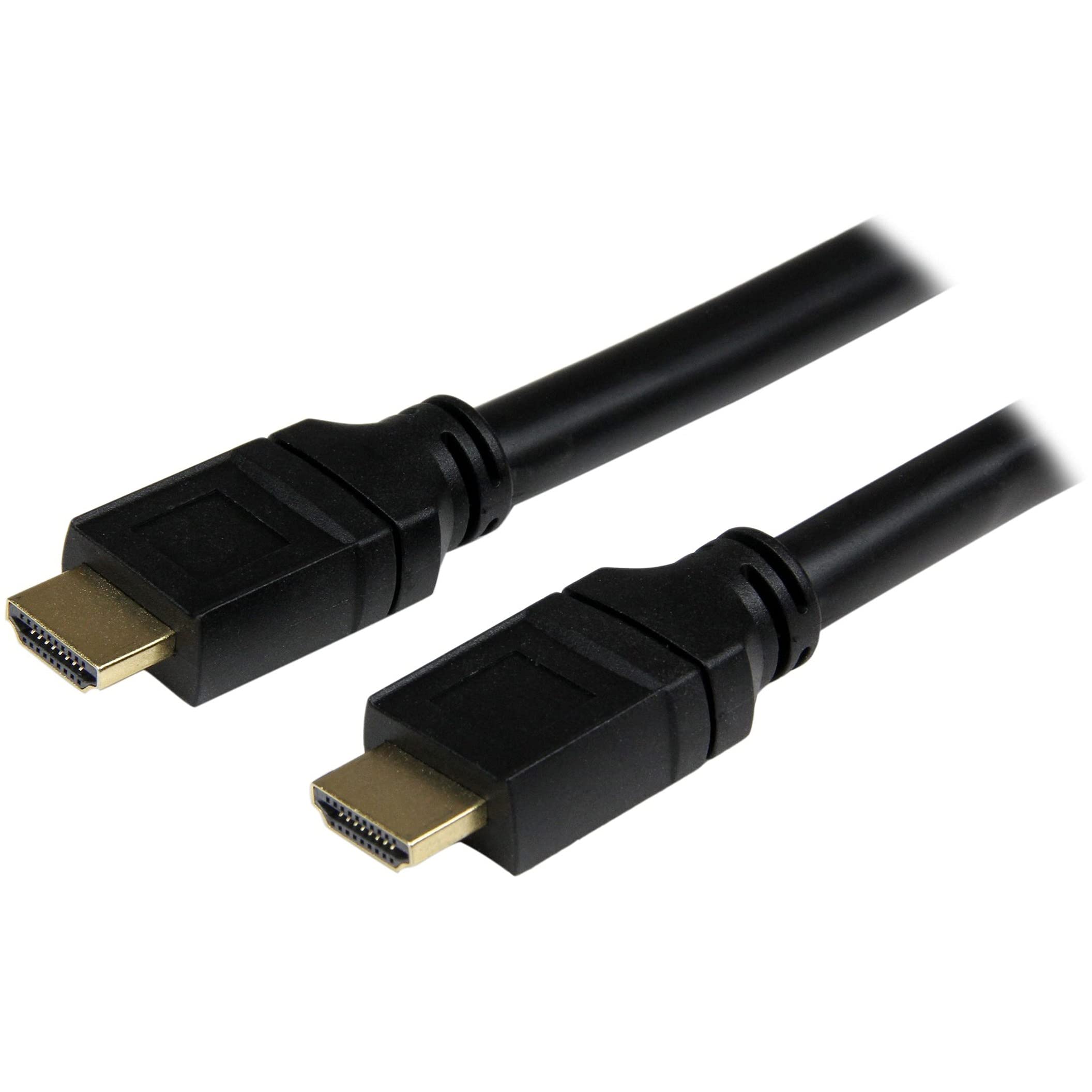 StarTech.com 50 ft Plenum Rated High Speed HDMI Cable - Ultra HD 4k x 2k -CMP / FT6 Rated for In Wall & Ceiling Installs - HDMI to HDMI M/M - Gold Plated (HDPMM50)