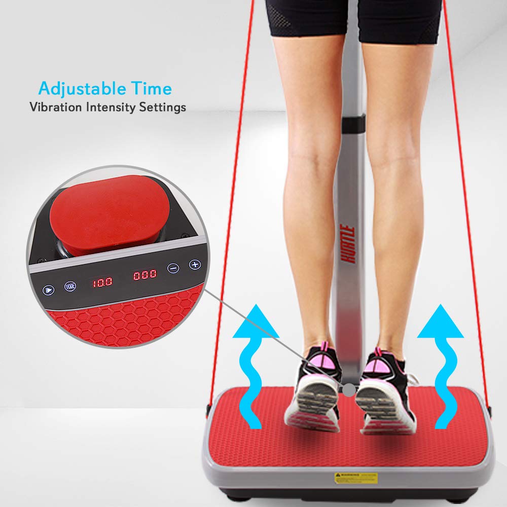 Hurtle Vibration Platform Fitness Machine - Full Body Exercise