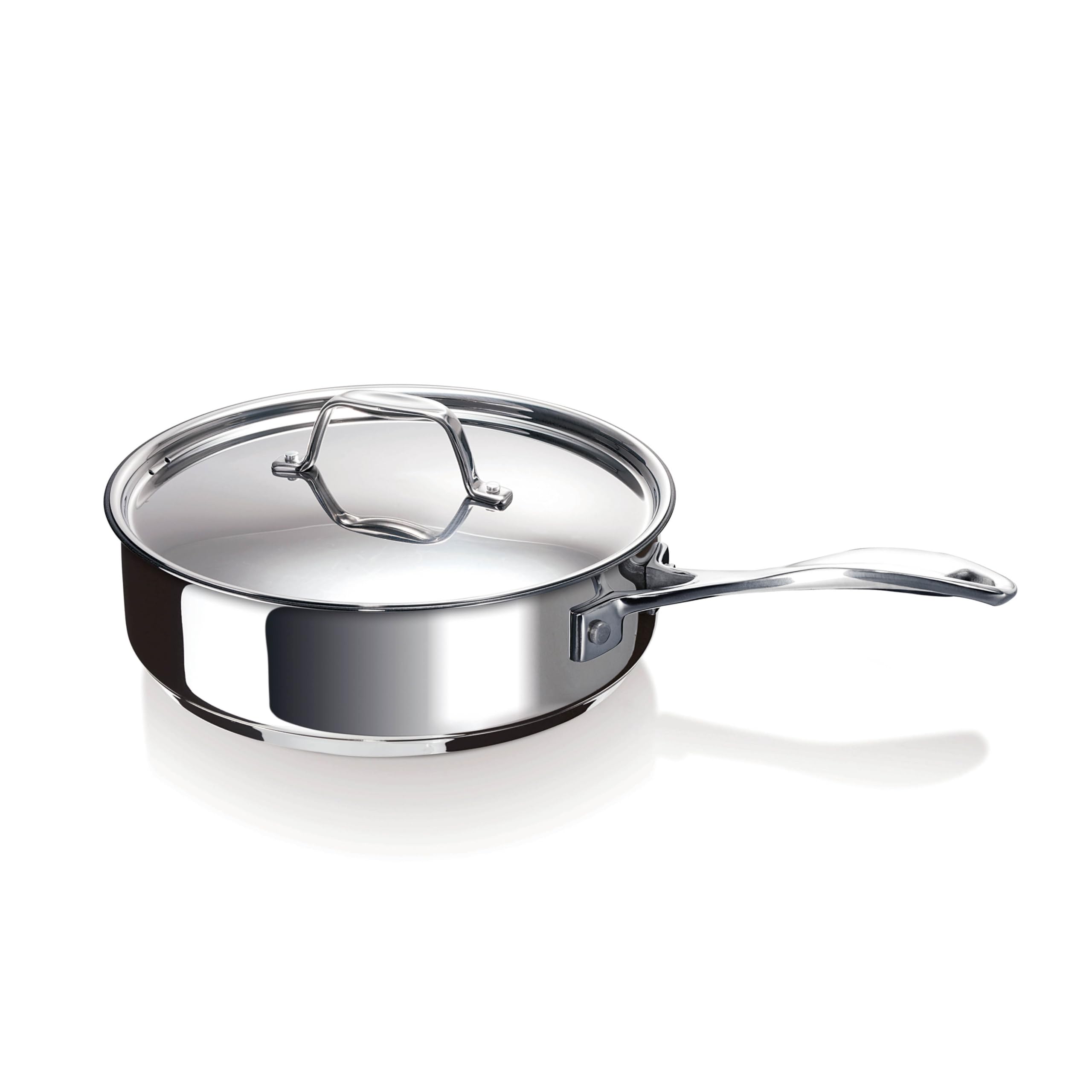 Beka Chef Stainless Steel Sauté Pan with Lid 24 cm