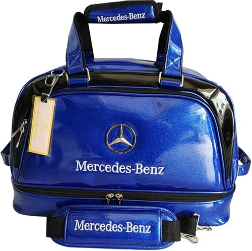 Amazon Co Jp メルセデスベンツ Benz ゴルフボストンバッグ ゴルフバッグ Golf Bag スポーツ アウトドア シューズ収納 ゴルフ用具 スポーツ用バッグ ホワイト ブラック 鞄 ショルダーバッグ メンズ レディース カバン ブルー シューズ バッグ