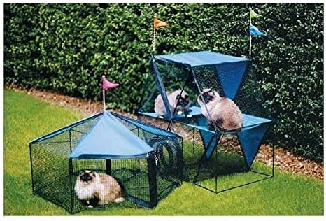 Kittywalk Carnival Outdoor Cat Enclosure - Green