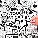 Waterproof Vinyl Stickers for Laptop Skateboard Bumper Bike Car Decals (100Pcs Black and White Stlye)