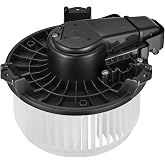 BDFHYK Front Blower Motor Fan 700308 Fit for Jeep Wrangler 14-17 | Fit for Ram 1500 14-18 Wrangler JK 18, Replaces 68214892AB 68232369AA
