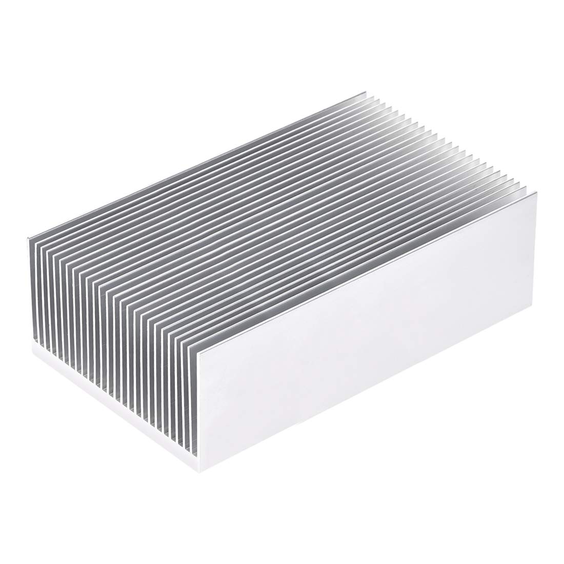 sourcing map Electronics Cooler Heatsink for LED and Power Silver 100 x 69 x 36 mm
