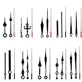 10 Styles Clock Hands Only Made of Aluminum Black