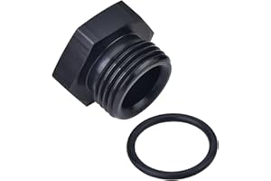 EVIL ENERGY 8AN Block off Cap ORB Plug Fitting Adapter Male Aluminum