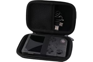 WERJIA Hard Carrying Case Compatible with RG40XX V Handheld Game Console RG 40XXV,Analogue Pocket Handheld Game Console (Case Only) (black)