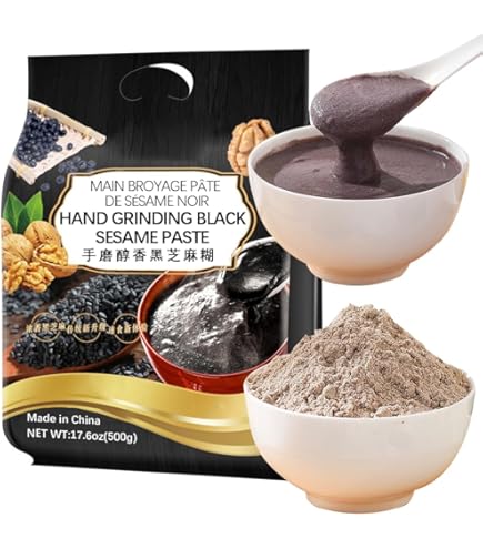 Amazon.com: GreenMax Black Sesame Cereal Drink – 12 Sachets x 30g