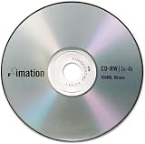 Imation CD-RW 650MB 74 Min 1x-4x 10 Pack Slim Jewel Case Rewritable Discs view 3
