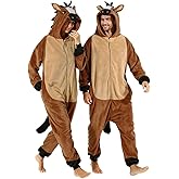 vavalad Adult Onesie, Halloween Onesie Adult Funny Cosplay Costume Pajamas