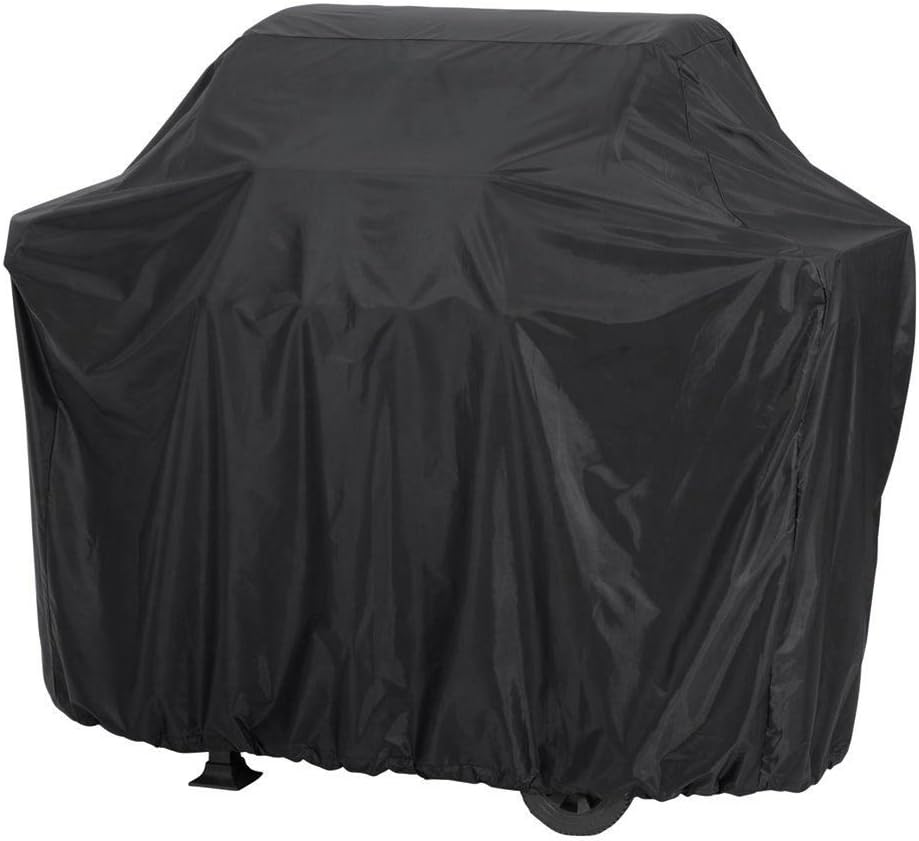 AmposeiBarbecue Cover,QLS Heavy Duty Waterproof Outdoor 210D Oxford Grill Covers with Storage Bag (UV & Dust & Water Resistant, Weather Resistant, Rip Resistant)