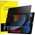 JETech Privacy Screen Protector for iPad 10.2-Inch (9th/8th/7th Generation, 2021/2020/2019), Anti-Spy Tempered Glass Film, 1 Pack