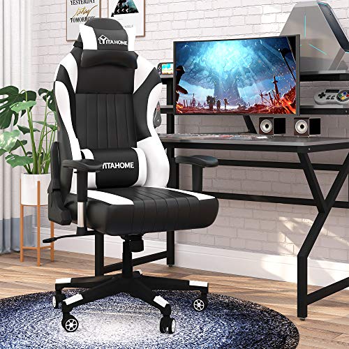 YITAHOME Heavy Duty Gaming Chair Big and Tall 400lb Capacity Video Game