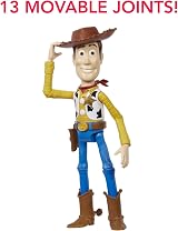 Mattel Disney Pixar Woody Large Action Figure 12 in Highly Posable view 4