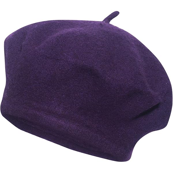 ANGELA & WILLIAM Classic 100% Wool Beret Cap Hat 11