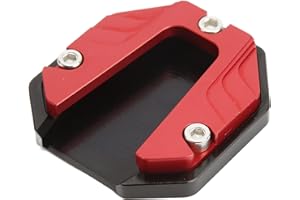Motorcycle Side Stand Plate Pad Motorcycle Foot Side Stand Support Plate Motorcycle Extension Pad Support Plate, Motorcycle K
