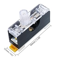 5Pcs FS-101 Din Rail Mount Single Pole with