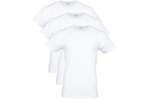 Gildan Mens Cotton Stretch T-Shirts, Multipack