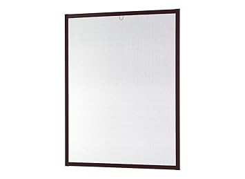 Insektenschutz Fliegengitter Fenster Alurahmen Master Slim weiß, braun oder anthrazit in verschiedenen Größen