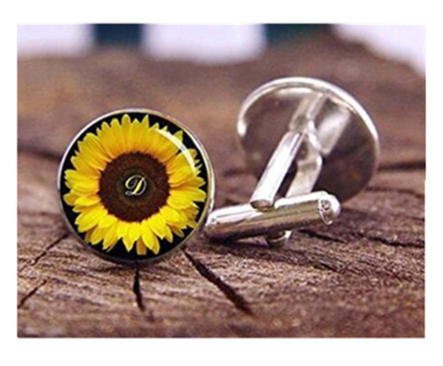 We Are Forever Family Yellow Sunflower Cuff Links Big Smile Sunflower Personalized Cufflinks Jewellery Cufflinks Shirt Accessories Cate Org