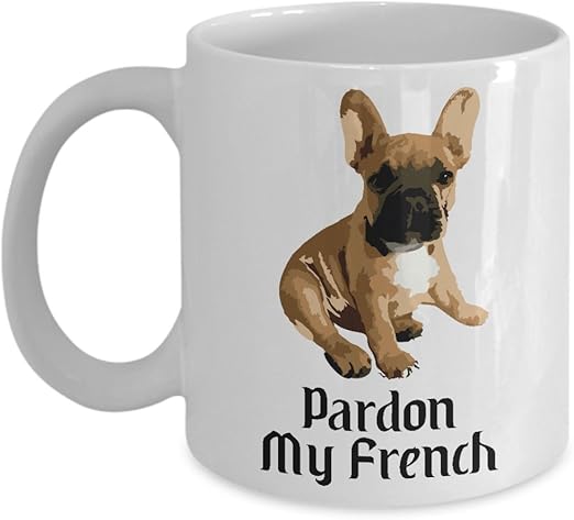 french bulldog coffee mug