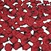 obmwang 2000 PCS Dark Silk Rose Petals Wedding Flower Decoration Artificial Red Rose Flower Petals for Wedding Party Favors Decoration and Vase Home Decor Wedding Bridal Decoration. Dark Red primary