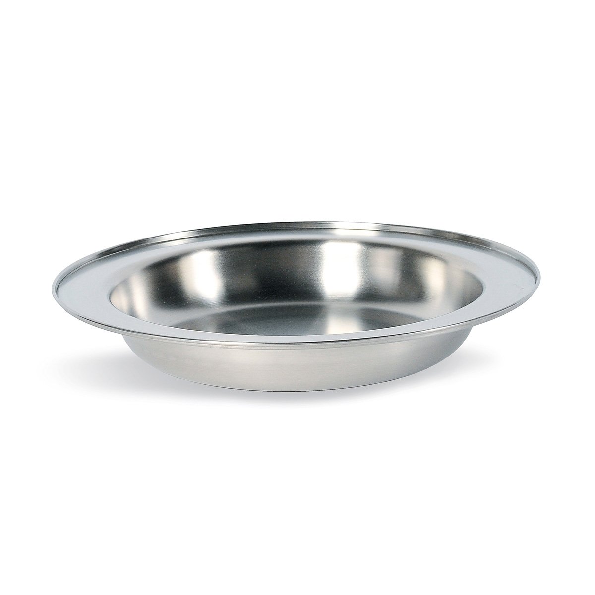 Tatonka Plate Soup Bowl, Stainless Steel, 24 x 3.5 cm