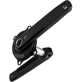 GEOID PM500 Bike Power Meter Crankset, &plusmn;1.5% Accuracy, Lightweight 680g, 300h Long Battery Life, 110BCD, Bluetooth &amp; ANT+, IPX7 Waterproof Cycling Power Meter for Road Bikes - 165mm