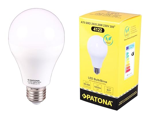 Patona LED E27 CLASSIC 20Watt (200W) warm-weiß