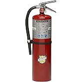 Buckeye 11340 ABC Multipurpose Dry Chemical Hand Held Fire Extinguisher with Aluminum Valve and Wall Hook, 10 lbs Agent Capac