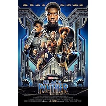 Posters Usa Marvel Black Panther Movie Poster Glossy Finish Fil688 24 X 36 61cm X 915cm