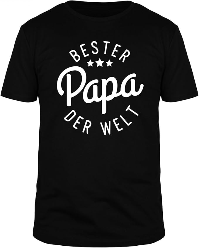 Fabtee Bester Papa Der Welt Herren T Shirt Grossen S 5xl Amazon De Bekleidung