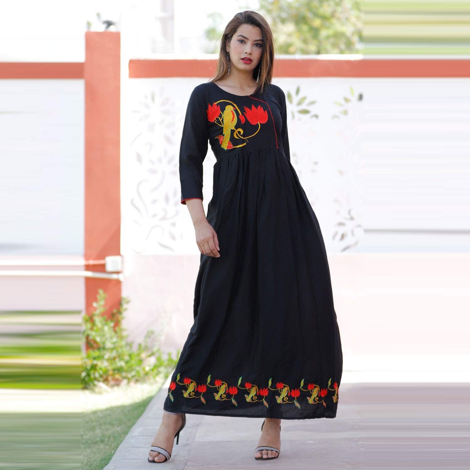 long kurta one piece