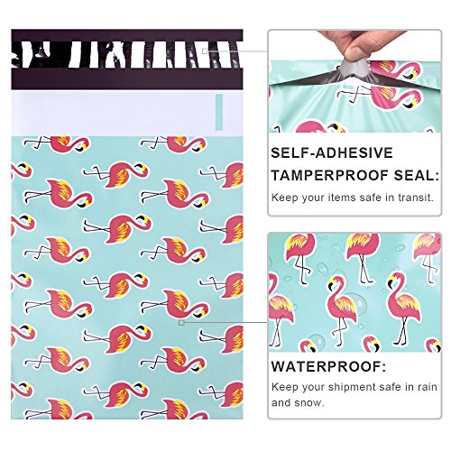3 Flamingo+Designer+Shipping+Envelopes+Boutique