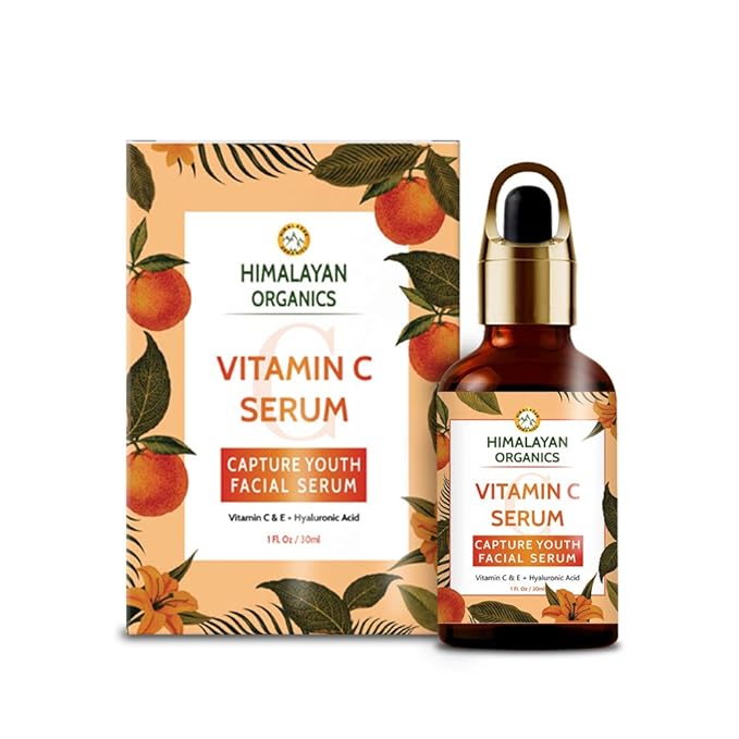 Himalayan Organics Vitamin C Serum for Face Capture Youth with