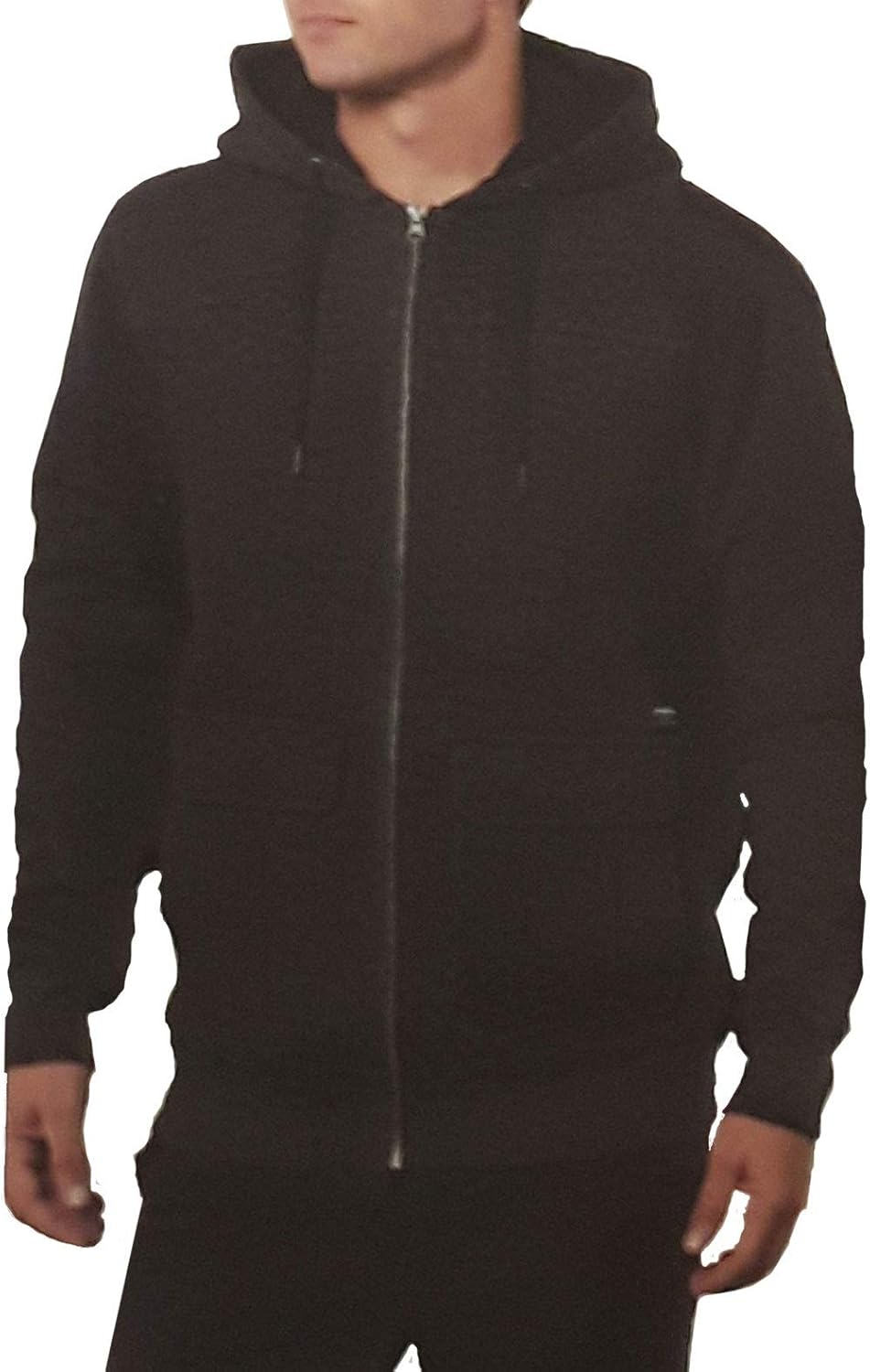O'NEILL Men's Full-Zipper Warm Hooded Fleece Jacket Asphalt XX-Large: Clothing