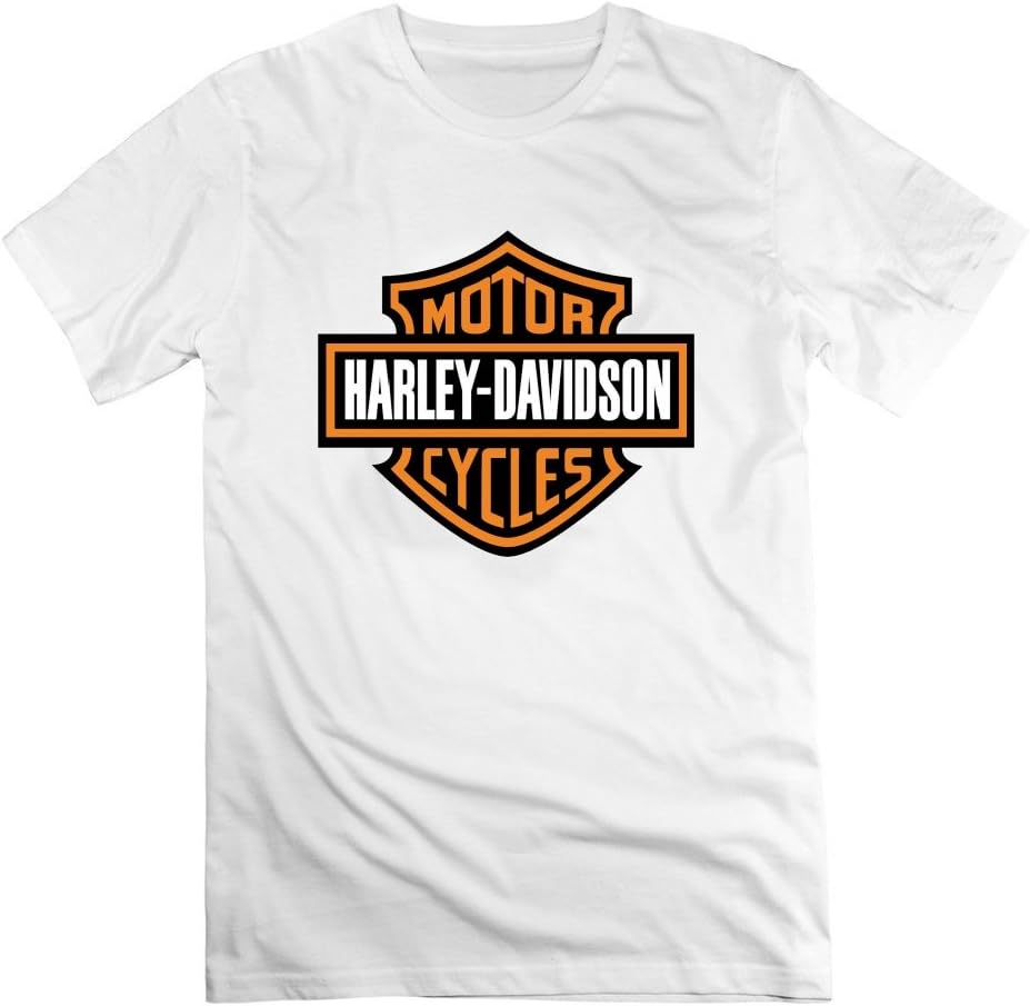 GabriHuff Designed Gray Men Popular Lightweight Harley Davidson Cotton T Shirt
