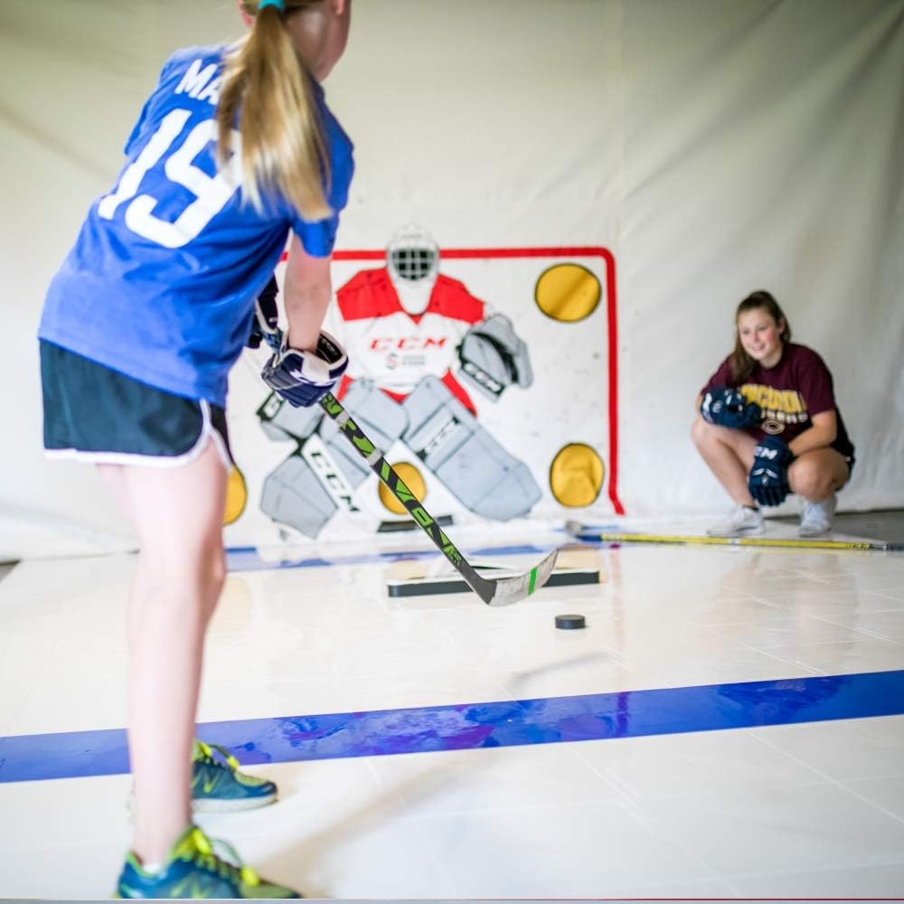 Snipers Edge PassMaster – Master The One-Time and Become A Better Hockey Passer With Quicker & Softer Hands – Heavy Duty Design Measured at 26” Inches Per Side : Hockey Training Aids : Sports & Outdoors