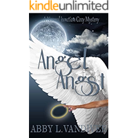 Angel Angst (Normal Junction Cozy Mystery Book 2) book cover Angel Angst (Normal Junction Cozy Mystery Book 2) book cover