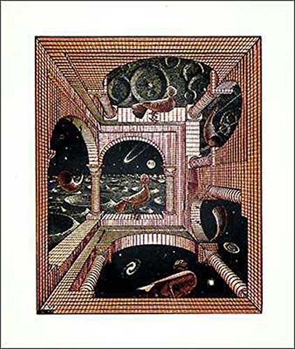 Another World Art Poster Print by M. C. Escher, 22x26