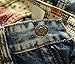 YTD Men's Zipper Biker Jeans Ripped Distressed Slit Denim Slim Stretch Moto Pants (US 40, Nostalgia Blue)