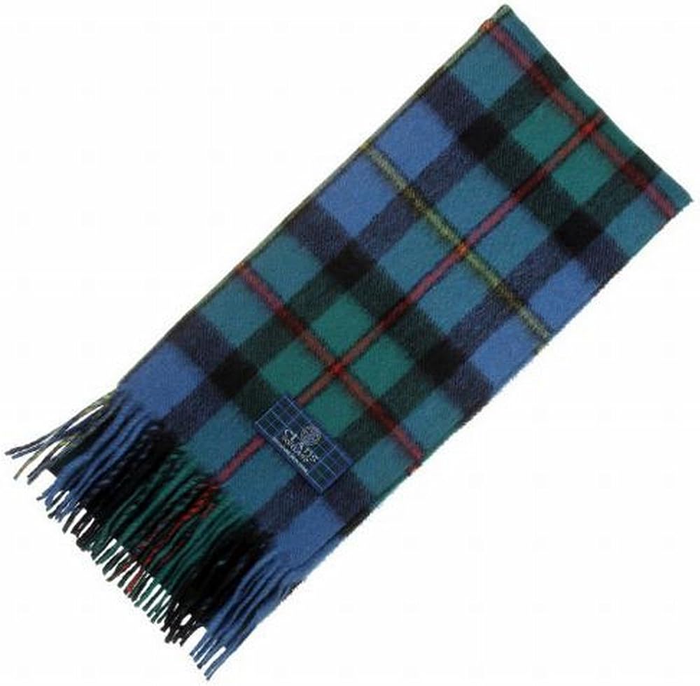 MacLeod of Harris Ancient Tartan Scarf Scottish Wool Clan Scarves