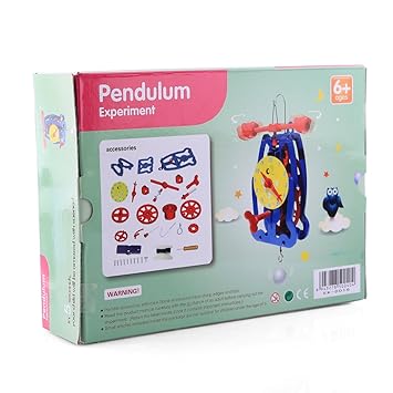 YAHAMA Experimentieren und Entdecken Elektrobaukasten für Kinder ab 6 Experimentier Kinder Uhr Pendel Experimentier