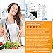 Magnetic Dry Erase Whiteboard Sheet for Kitchen Fridge - 17X11â€ - 5 Markers and Big Eraser with Magnets - Stain Resistant Surface - Refrigerator Grocery List - White Board Organizer and Planner