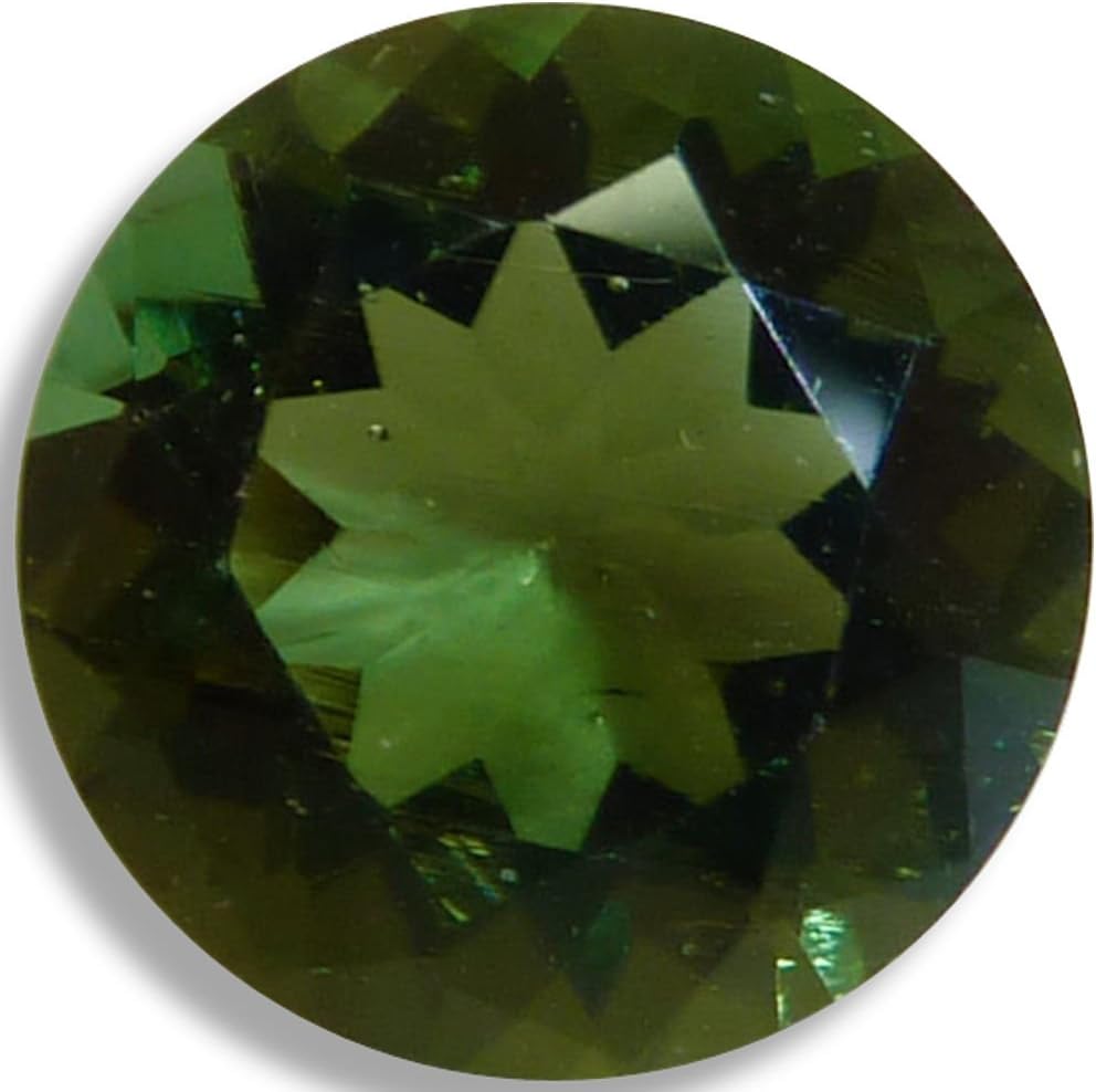 OptimaGem Moldavite Round 3mm-10mm Loose Gemstones (5mm)