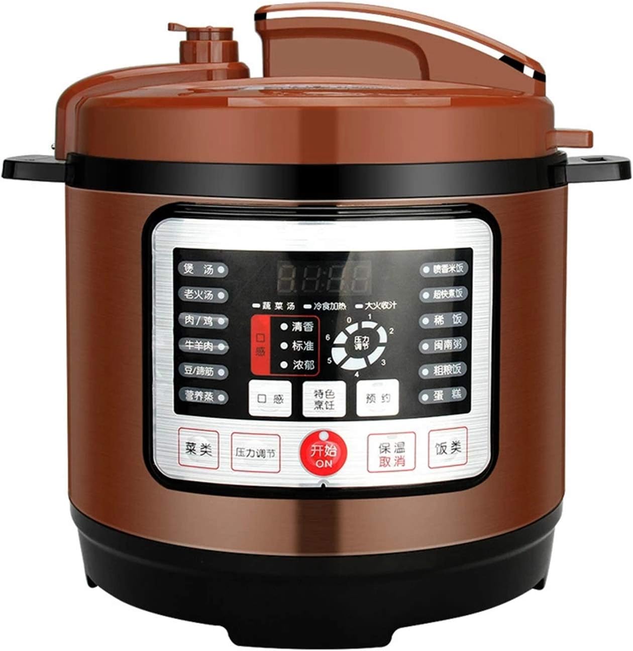 NDHENG 12-in-1 Electric Pressure Cooker Instant Stainless Steel Pot, Slow Cooker, Steamer, Saute, Yogurt Maker, Egg Cook, Rice Cooker with Deluxe Accessory Kits, 8L